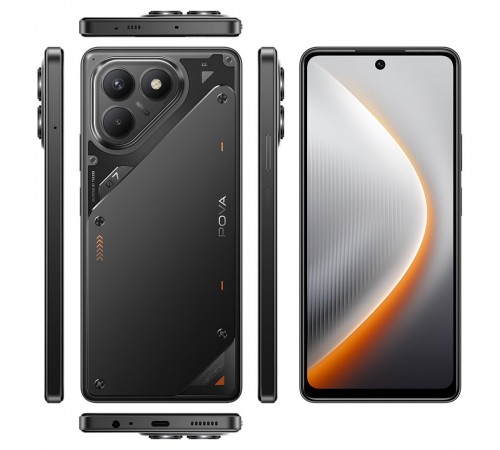 Смартфон Tecno Pova 7 Neo (LJ6) 8/256GB Geek Black (4894947086793)