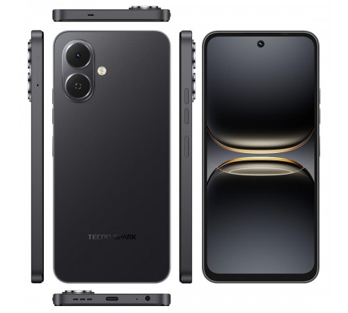 Смартфон Tecno Spark Go 2 (KM4) 4/128GB Ink Black (4894947089558)