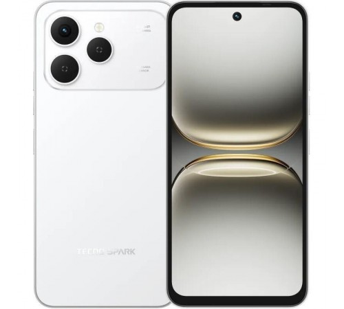 Смартфон Tecno Spark 40 (KM5n) 8/256GB Veil White (4894947091575)