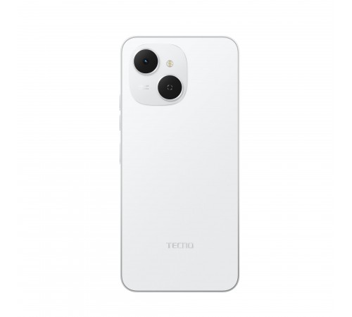 Смартфон Tecno Spark 40C (KM4k) 4/128GB Veil White (4894947093036)