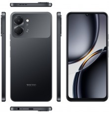 Смартфон Tecno Spark Go 3 (KN3) 4/128GB Ink Black (4894947105272)