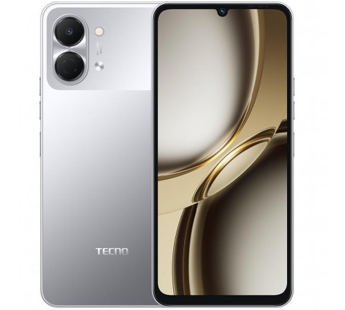 Смартфон Tecno Spark Go 3 (KN3) 4/64GB Titanium Grey (4894947105289)
