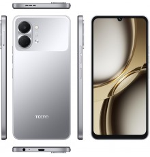 Смартфон Tecno Spark Go 3 (KN3) 4/128GB Titanium Grey (4894947105296)