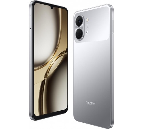 Смартфон Tecno Spark Go 3 (KN3) 4/128GB Titanium Grey (4894947105296)
