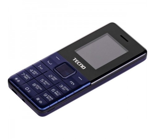 Мобiльний телефон Tecno T301 Dual Sim Deep Blue (4895180778681)
