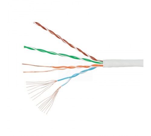 Кабель вита пара OK-Net КГПВ-ВП (100) UTP, CAT5e, 4*2*0,48, бухта 305м (49284)