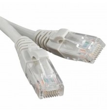 Патч-корд литий, UTP, RJ45, Cat.5e, 15m, сірий