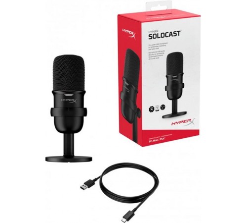 Мікрофон HyperX SoloCast (4P5P8AA) Мікрофон HyperX SoloCast (4P5P8AA)