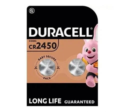 Батарейка Duracell DL 2450 BL 2шт Батарейка Duracell DL 2450 BL 2шт