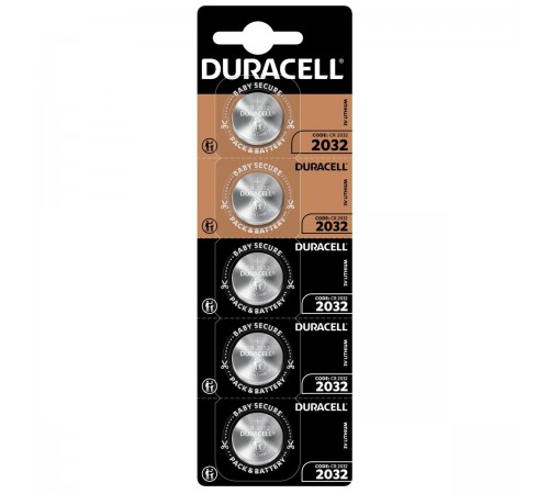 Батарейка Duracell CR2032 DSN BL 5шт