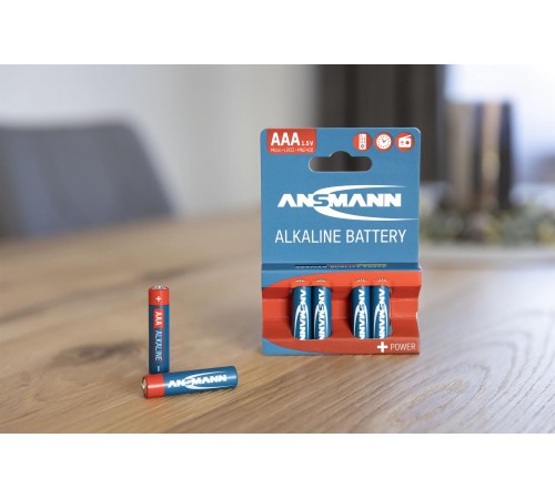 Батарейка Ansmann AAA/LR03 BL 4шт Батарейка Ansmann AAA/LR03 BL 4шт