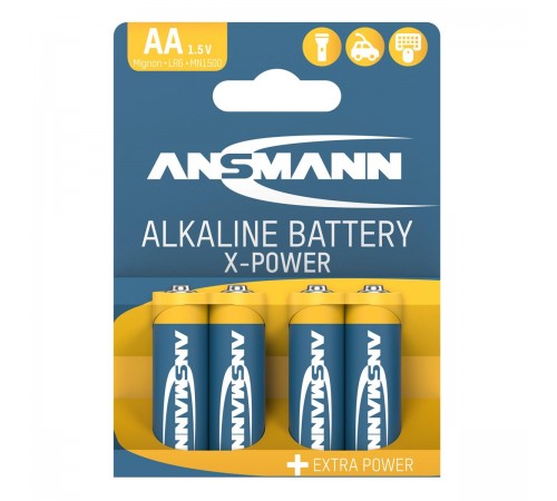 Батарейка Ansmann X-Power AA/LR06 BL 4шт Батарейка Ansmann X-Power AA/LR06 BL 4шт
