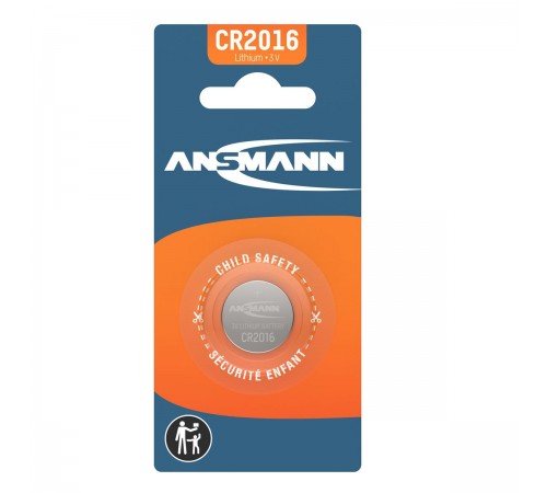 Батарейка Ansmann CR2016 BL 1шт Батарейка Ansmann CR2016 BL 1шт