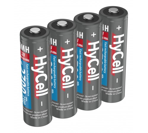 Акумулятори Ansmann AA/HR06 HyCell NI-MH 2700 mAh BL 4 шт Акумулятори Ansmann AA/HR06 HyCell NI-MH 2700 mAh BL 4 шт