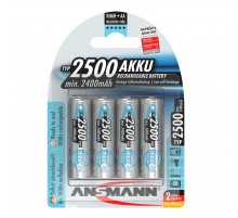 Акумулятори Ansmann AA/HR06 NI-MH 2500 mAh BL 4 шт