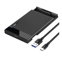 Зовнішня кишеня Ugreen для 2.5" HDD/SSD USB 3.1 US221 Black (50743)