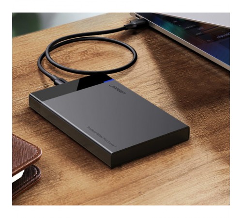Зовнішня кишеня Ugreen для 2.5" HDD/SSD USB 3.1 US221 Black (50743)
