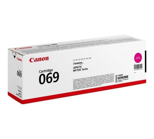Картридж Canon 069 MF752Cdw/MF754Cdw/LBP673Cdw Magenta (5092C002)