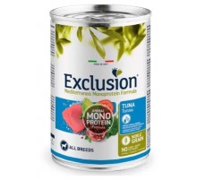 Консервований корм для собак Exclusion Adult All Breeds з тунцем 400 г (5188/10284)