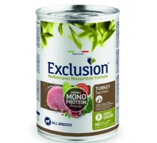Консервований корм для собак Exclusion Adult All Breeds з індичкою 400 г (5190/10283)