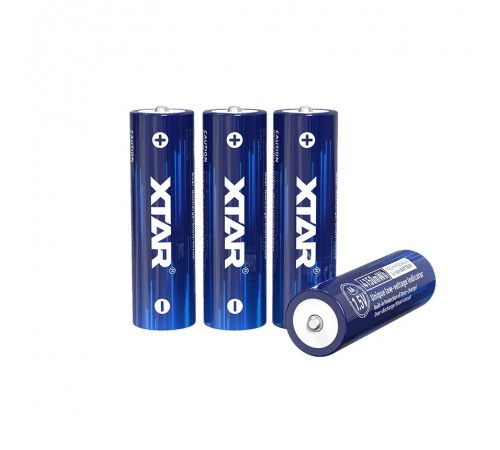Акумулятор XTAR AA/HR06 Li-ion 4150 mAh 4 шт.