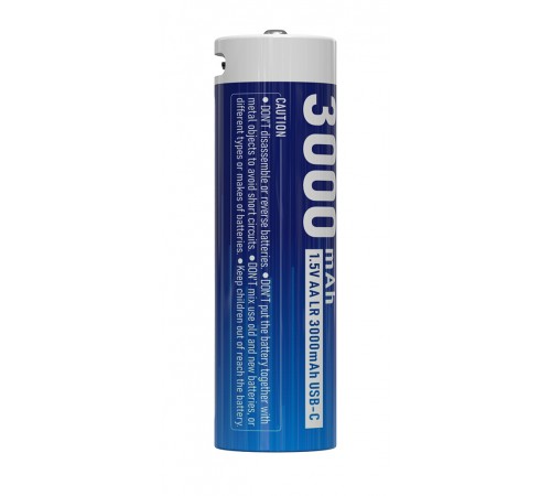 Акумулятор XTAR AA/HR06 Li-ion USB-C 3000 mAh 4 шт.