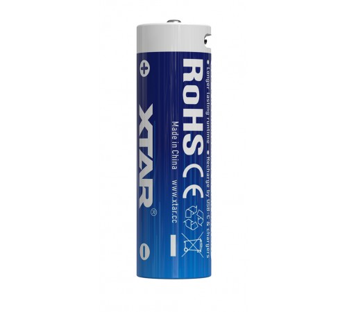 Акумулятор XTAR AA/HR06 Li-ion USB-C 3000 mAh 4 шт.