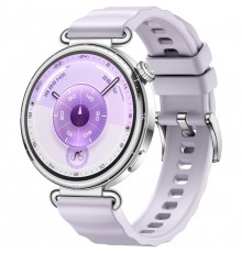 Смарт-годинник Huawei Watch GT 6 41mm Steel with Purple Fluoroelastomer Strap (55020FTM)