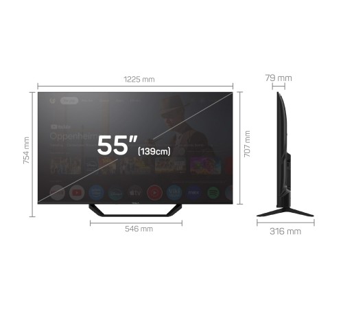 Телевізор Tesla 55E655BUS