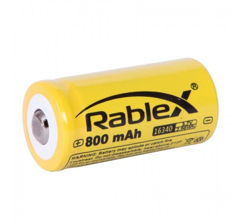 Акумулятор Rablex 16340 (CR 123) 3.7V 800mAh (56319664)