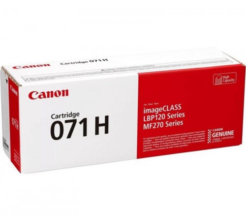 Картридж Canon 071H MF272/MF275/LBP122 Black (5646C002)