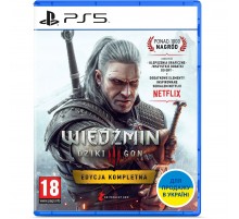 Гра The Witcher 3: Wild Hunt Complete Edition для Sony PlayStation 5, Russian version, Blu-ray (5902367641610)
