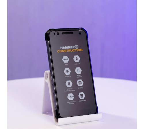 Смартфон myPhone Hammer Construction 6/128GB Silver (5902983620365)