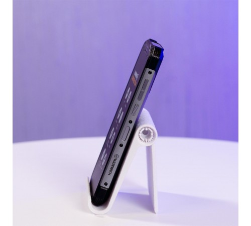 Смартфон myPhone Hammer Construction 6/128GB Silver (5902983620365)