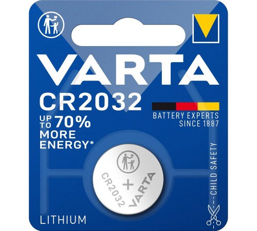 Батарейка Varta CR 2032 BL 1шт
