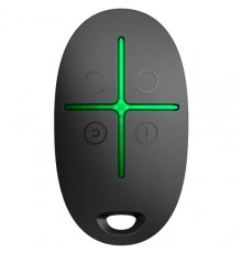 Брелок з тривожною кнопкою Ajax SpaceControl (black) 6108.04.BL1