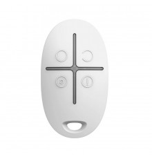 Брелок з тривожною кнопкою Ajax SpaceControl (white) (6267.04.WH1/38166.04.WH1)