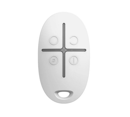 Брелок з тривожною кнопкою Ajax SpaceControl (white) (6267.04.WH1/38166.04.WH1) Брелок з тривожною кнопкою Ajax SpaceControl (white) (6267.04.WH1/38166.04.WH1)