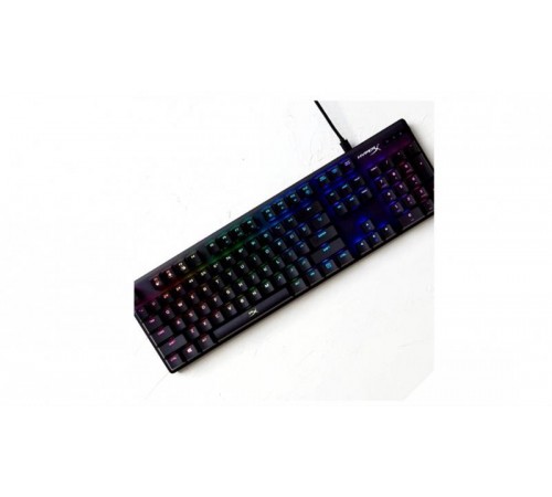 Клавіатура HyperX Alloy Origins Red RGB PBT ENG/RU Black (639N3AA)