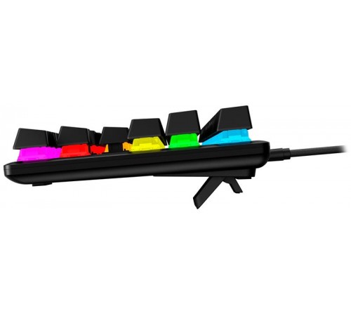 Клавіатура HyperX Alloy Origins Core PBT Aqua RGB Black (639N9AA)