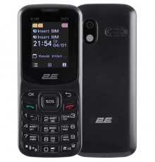 Мобiльний телефон 2E E180 2023 Dual Sim Black (688130251044)