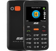 Мобiльний телефон 2E T180 Max Dual Sim Black (688130251051)