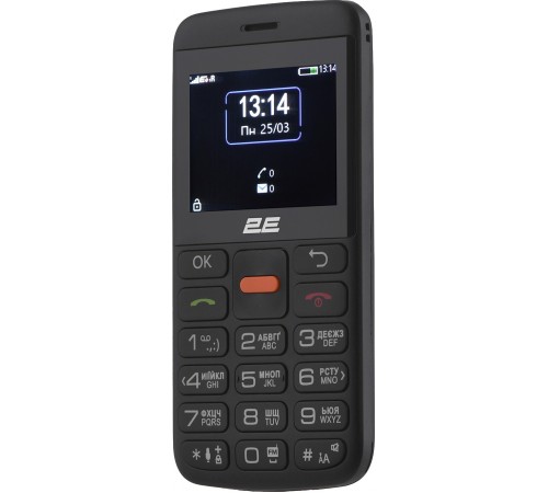 Мобiльний телефон 2E T180 Max Dual Sim Black (688130251051)
