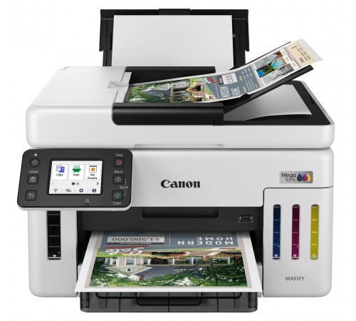 Багатофункційний пристрій А4 кол. Canon Maxify GX6140 з Wi-Fi (6882C009)