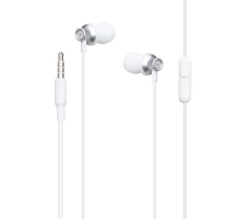 Гарнітура XO EP15 In-ear Metal White (6920680866175)