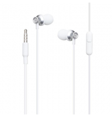 Гарнітура XO EP15 In-ear Metal White (6920680866175)