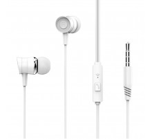 Гарнітура XO EP20 Music Earphone White (6920680866946)