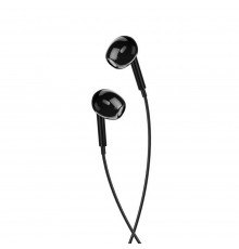 Гарнітура XO EP43 In-ear Earphone Black (6920680879168)