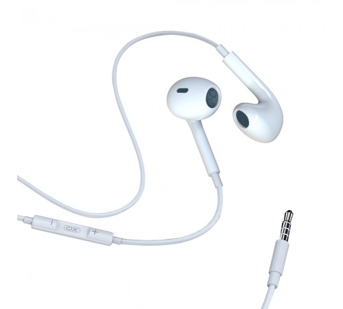 Гарнітура XO EP43 In-ear Earphone White (6920680879175)