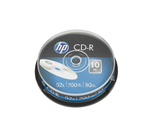 Диски CD-R HP (69308 /CRE00019-3) 700MB 52x, шпиндель, 10 шт